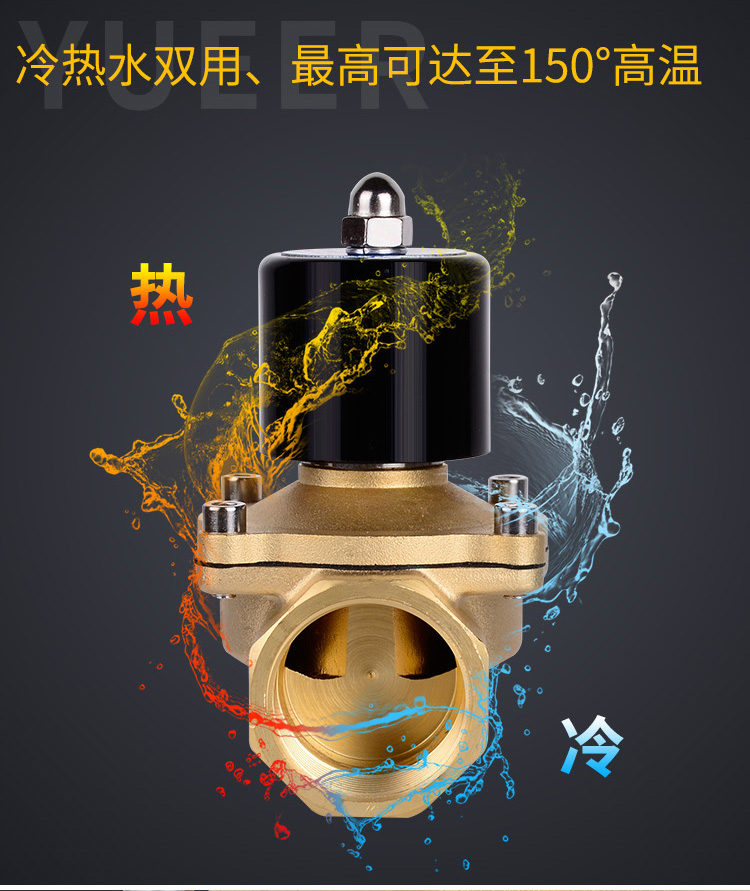 2W-32黄铜电磁阀