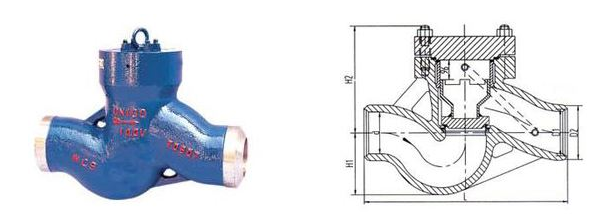 H61Y国标电站止回阀结构图