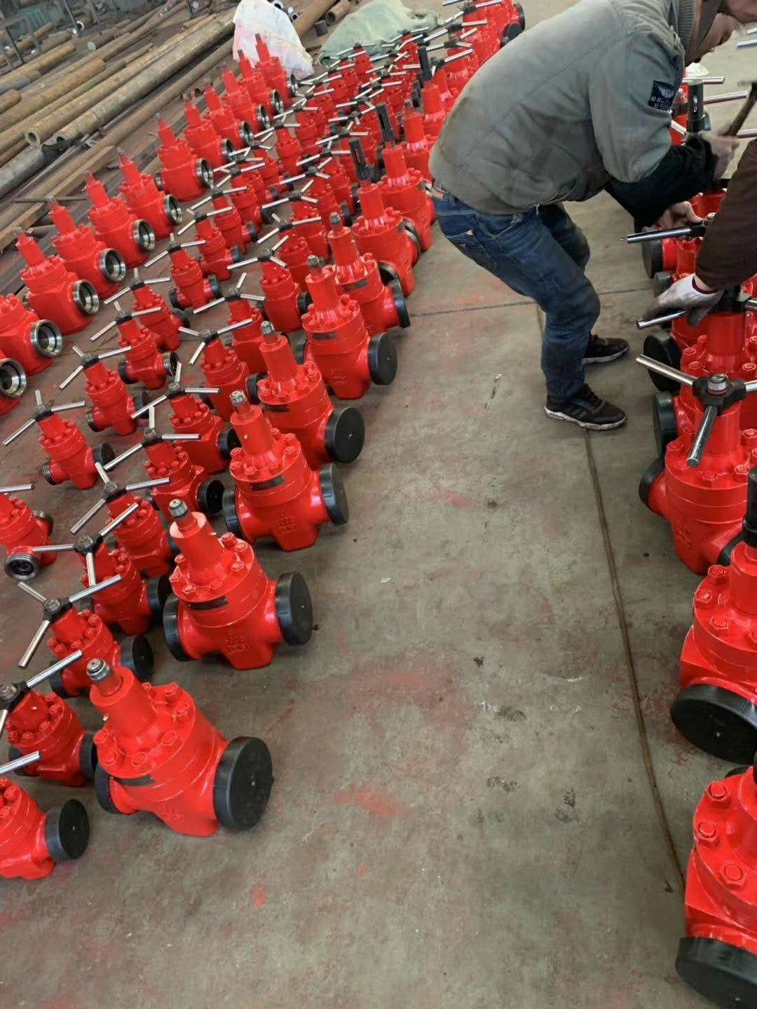 Z23X钻井高压泥浆闸阀结构图