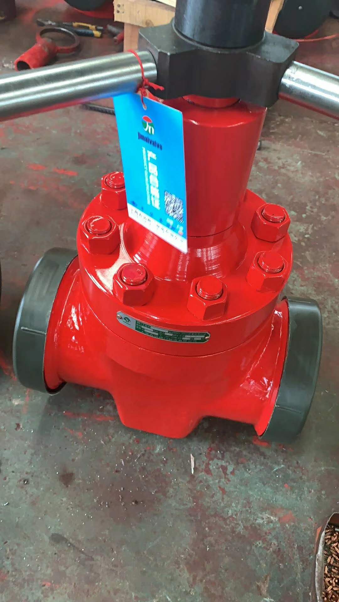 Z23X钻井高压泥浆闸阀结构图