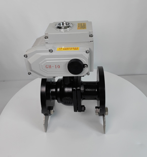 密封性能好 电动碳钢法兰球阀 GHQ941F 流通大.jpg