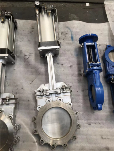 气动刀型插板阀 PZ673H-10P