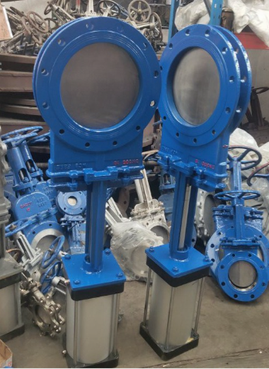 气动对夹式刀闸阀