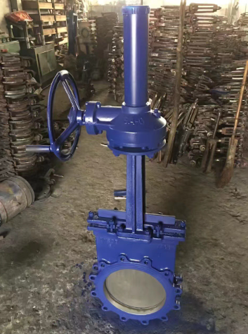 伞齿轮耐磨刀型闸阀