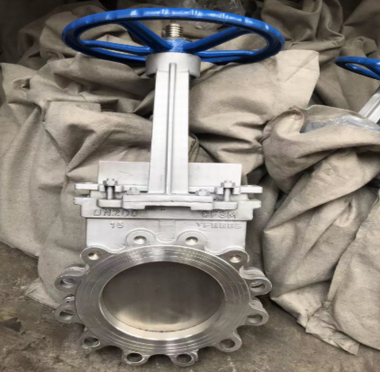 手动对夹式浆闸阀