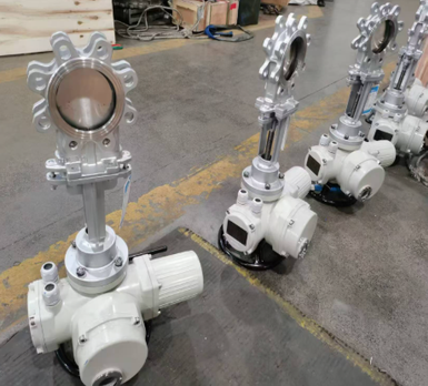 电动高温灰渣阀