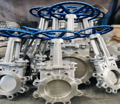 手动高温刀型排渣阀