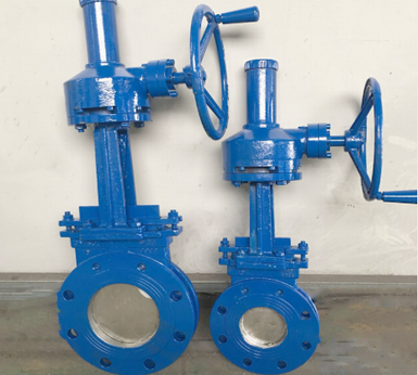 洗煤厂伞齿轮刀型闸阀