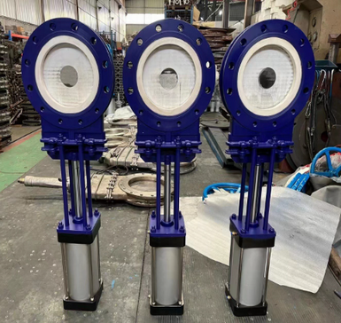 耐磨气动插板阀