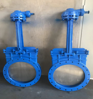 伞齿轮陶瓷刀型闸阀