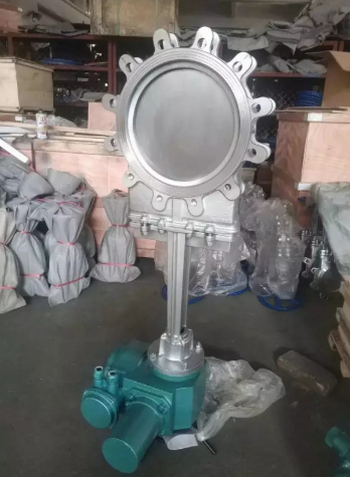 智能一体化电动明杆刀型闸阀