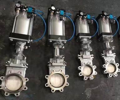 气动开关粉料插板阀