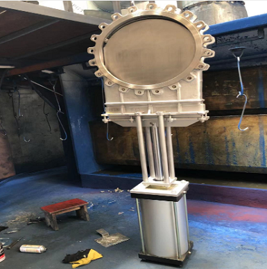 气动薄型刀型闸阀